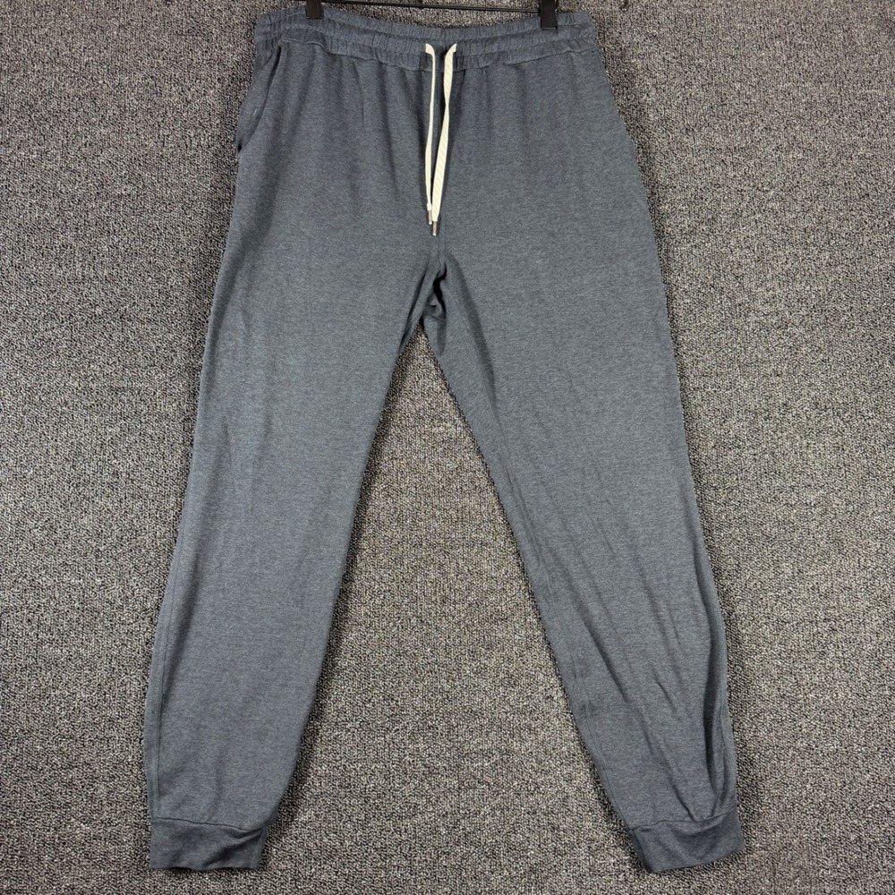 Vuori Ponto Performance Jogger Men's Large Gray Sweatpants DreamKnit Athleisure
